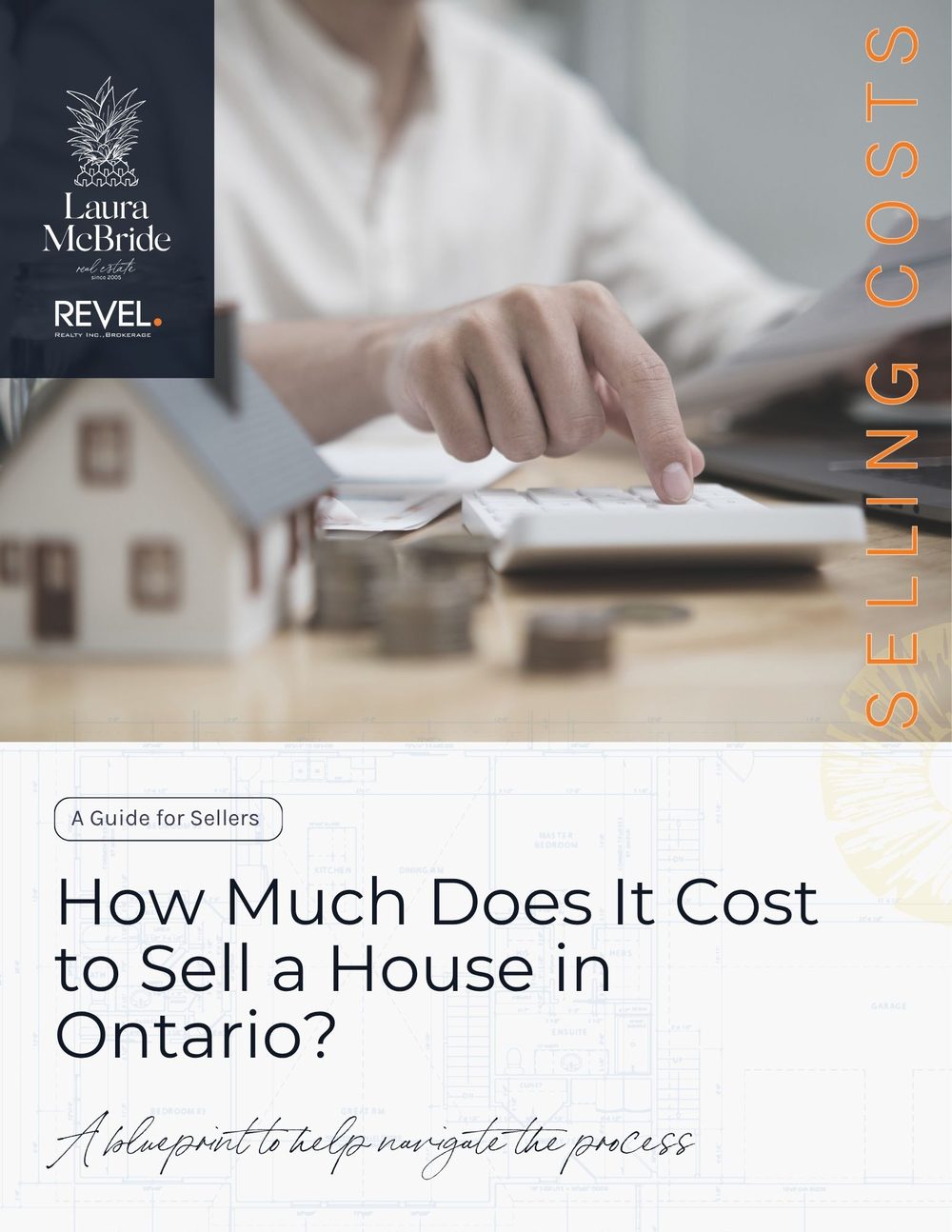 Cover of Laura McBride's guide to the cost of selling a home in Ontario, Revel Realty Inc., Brokerage
