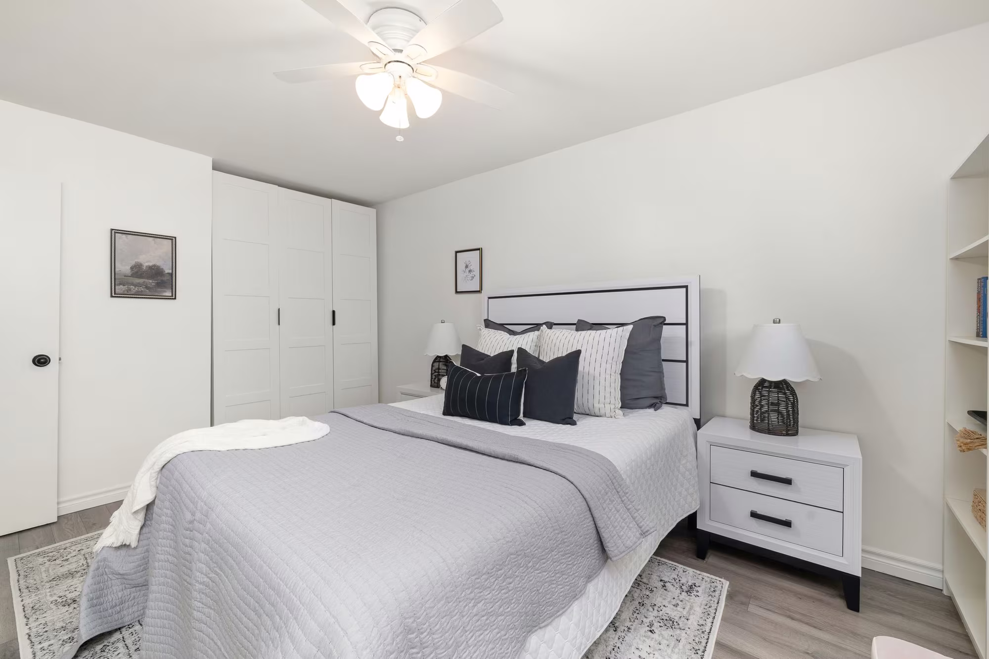 Primary bedroom at 10-765 Oklahoma Dr, Pickering, with a large window