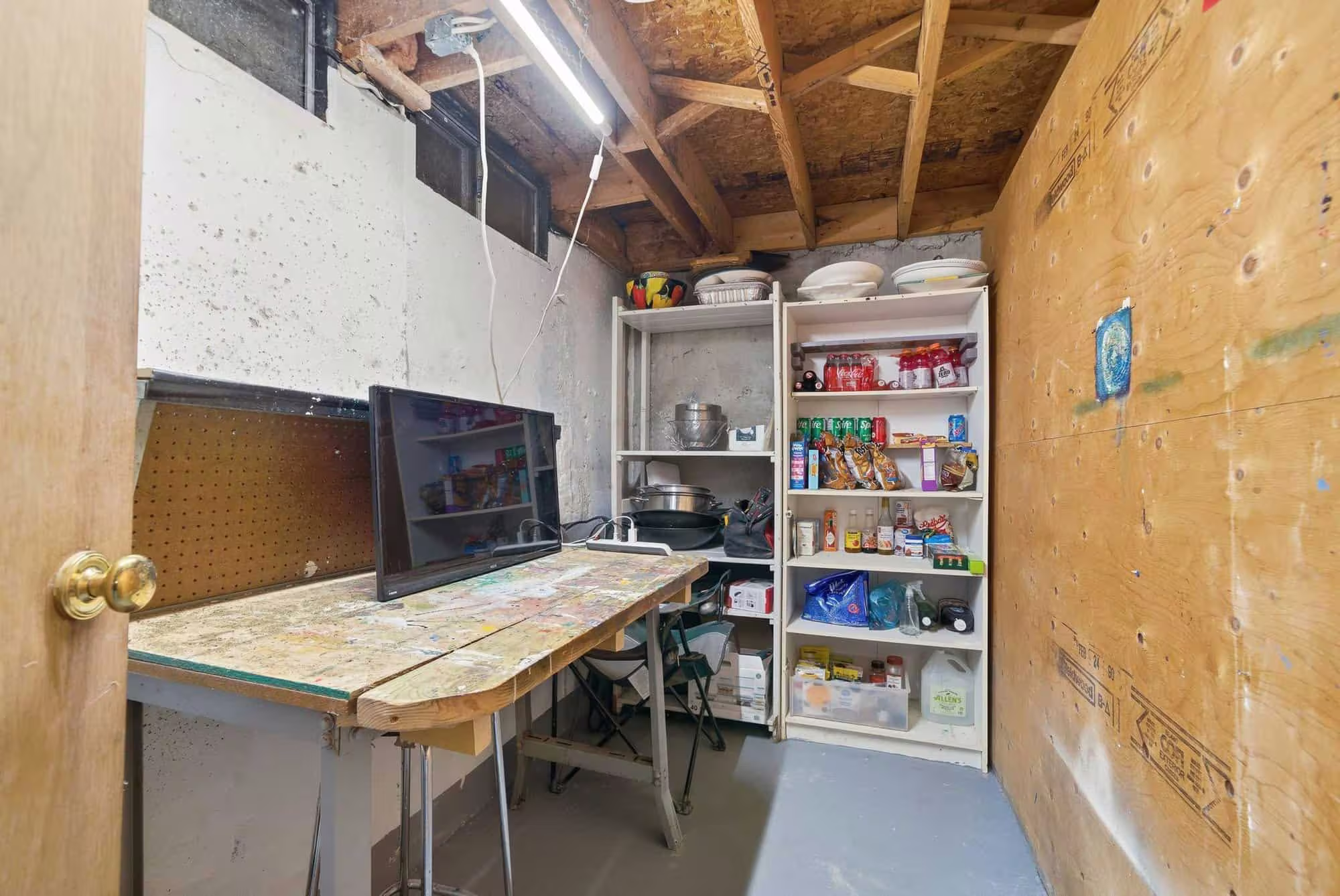 Basement workshop at 13 Rollo Drive, South East Ajax