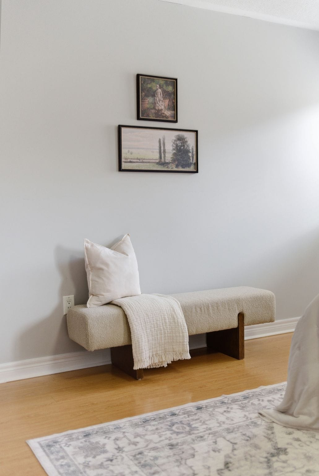 Bedroom seating detail at 131 Rushworth Drive, Ajax