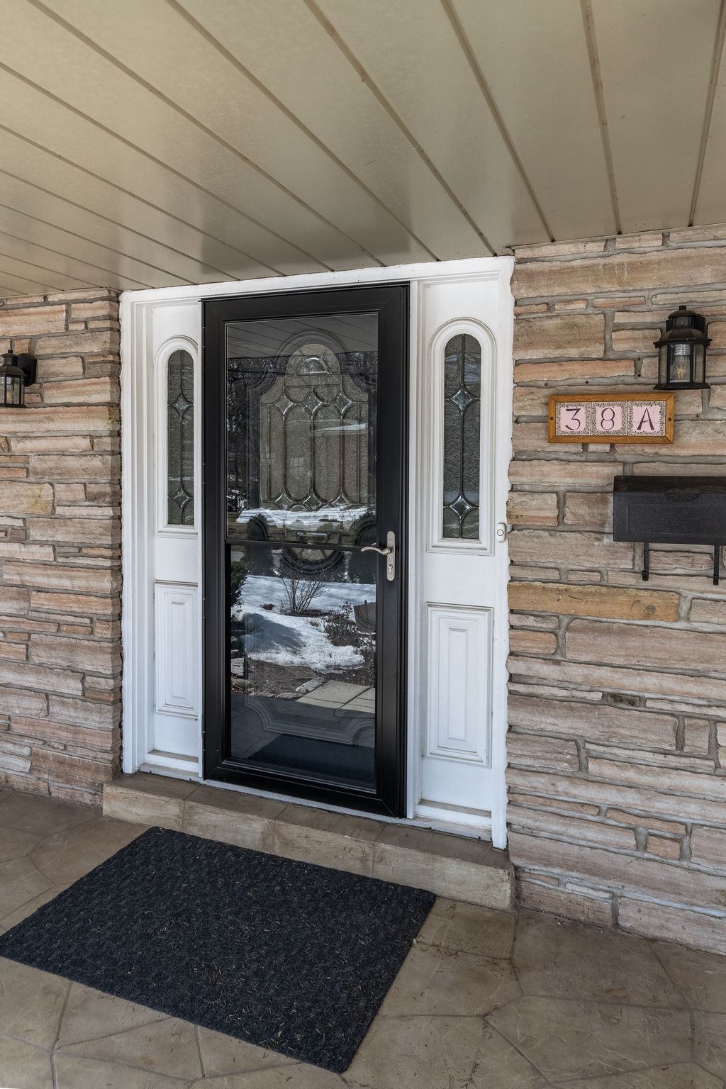 Front porch at 38A Deep Dene