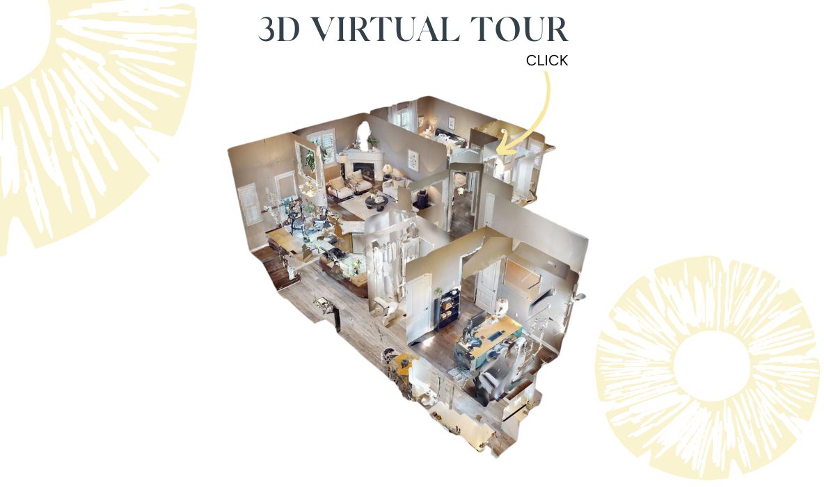3D virtual tour of 14 Sleepy Hollow Place in Whitby, showing a full dollhouse view of the home’s layout.