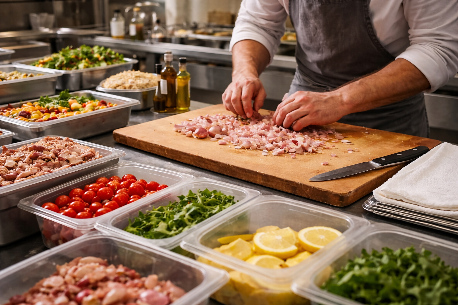 Concept image representing a confidential culinary business for sale in Durham Region