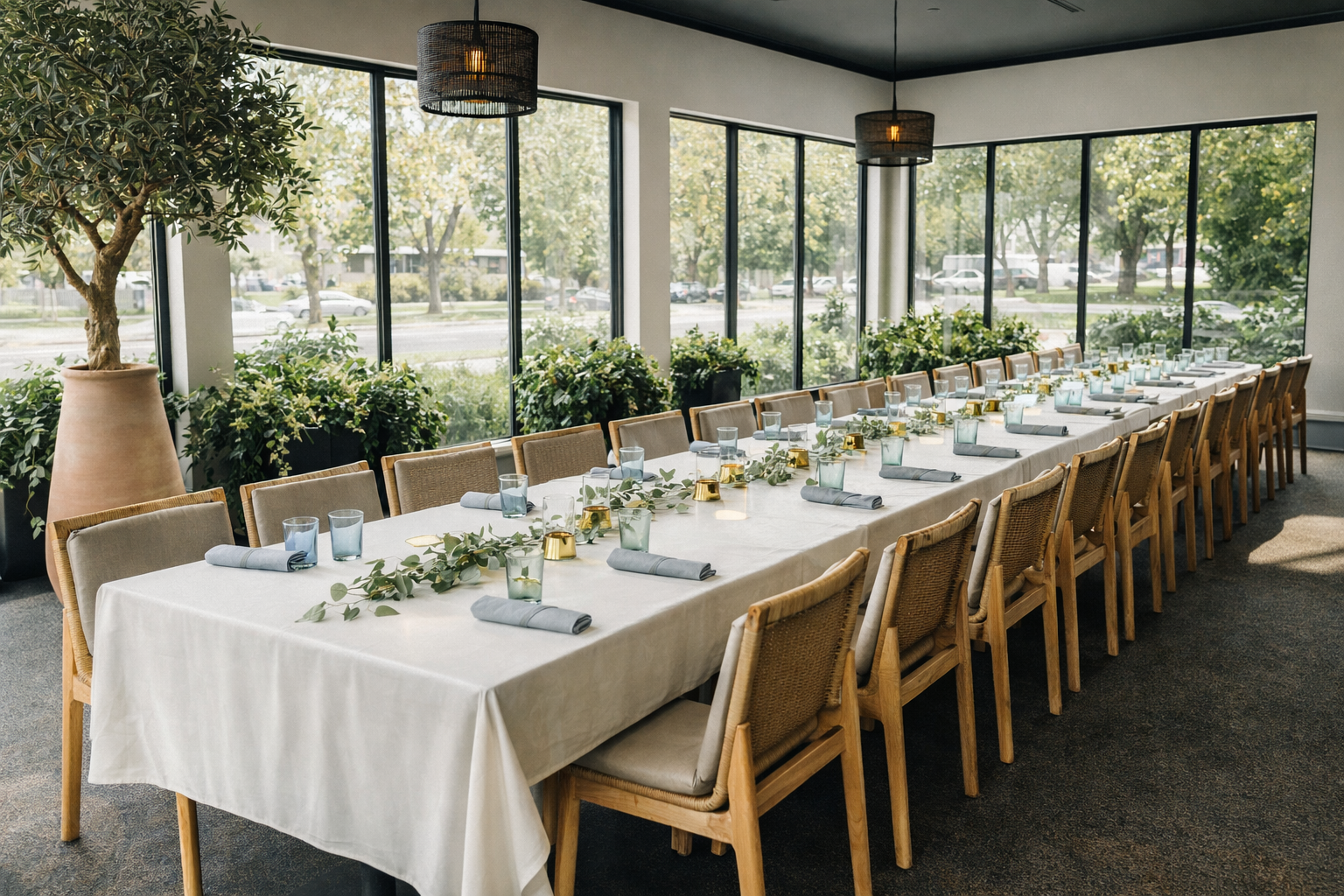 Concept image representing a confidential culinary business for sale in Durham Region
