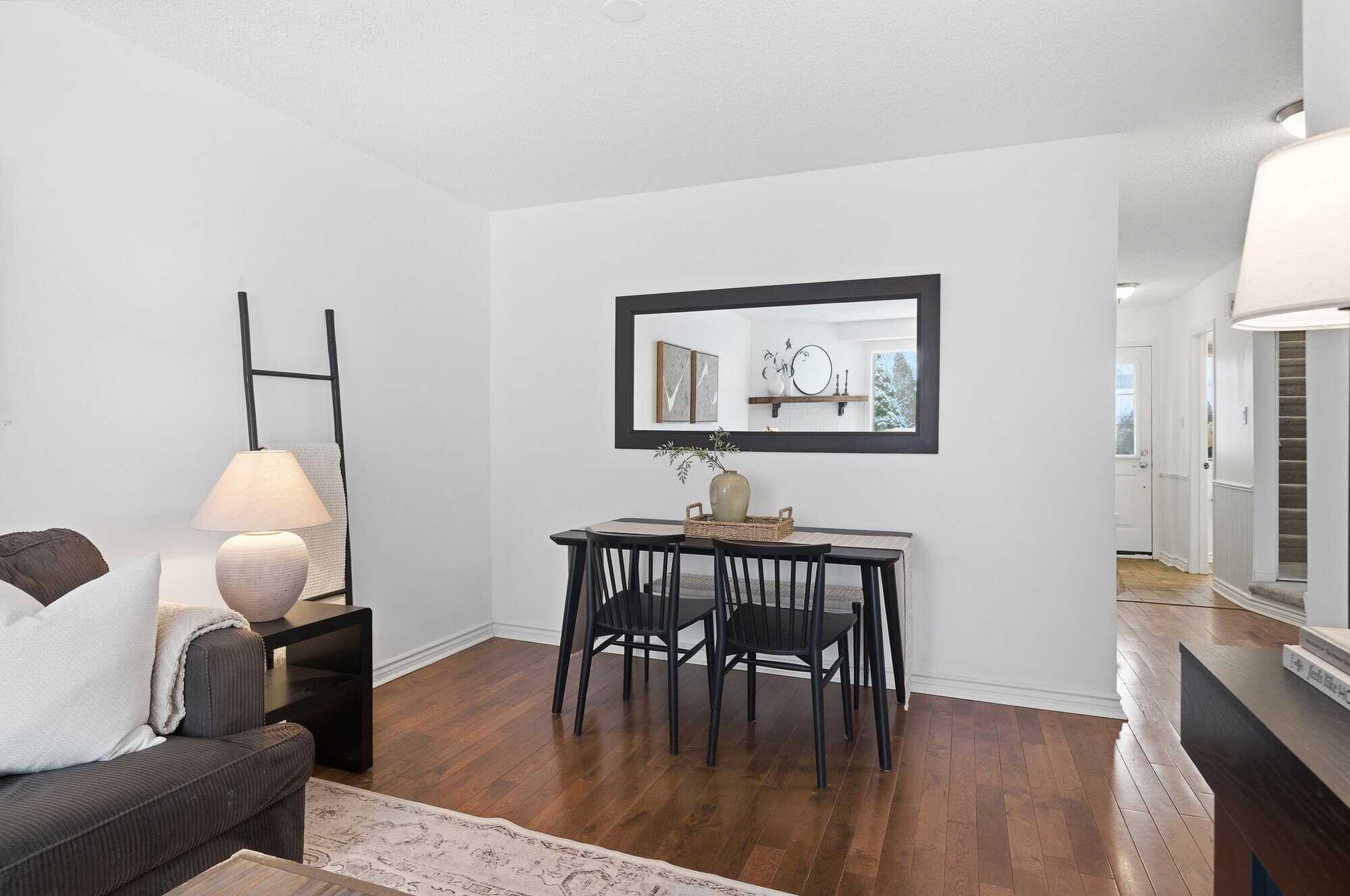 A picture of the dining room at 13 Rollo Dr a home for sale by Laura McBride Realtor at Revel Realty Inc.