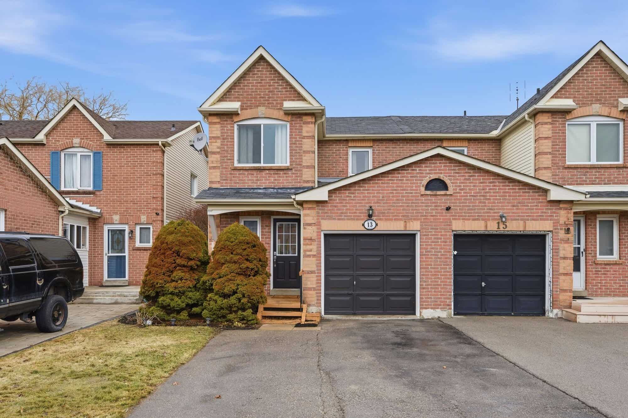 A street view of 38A Deep Dene Dr taken in winter 2025