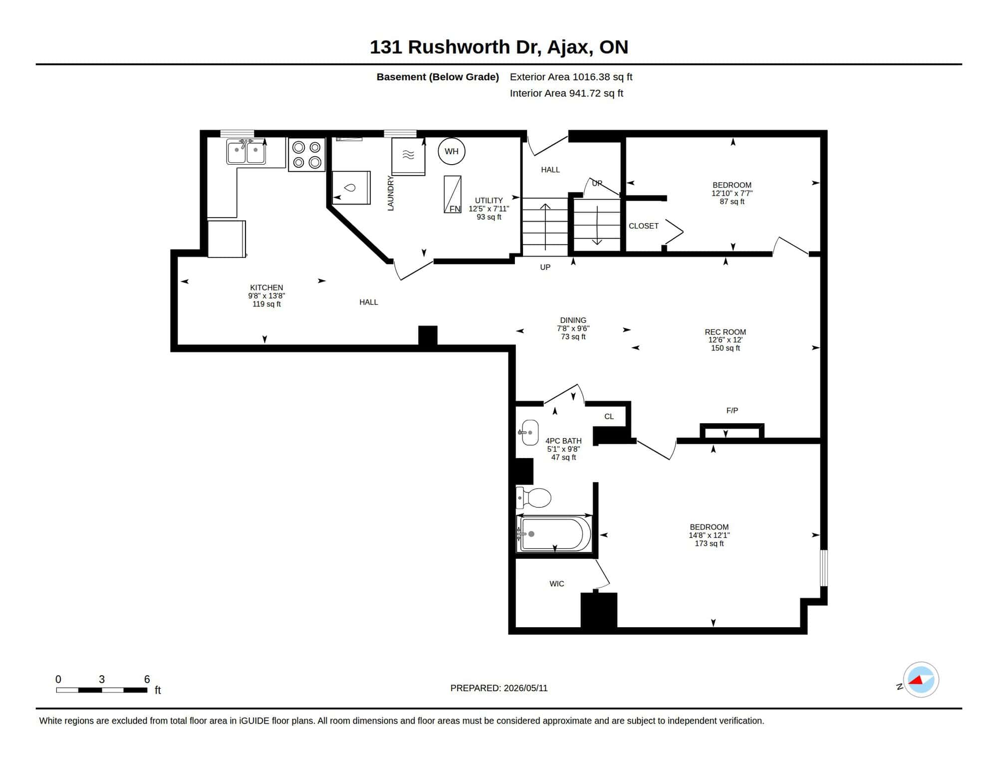 131 rushworth dr laura mcbride ajax realtor basement floor plan