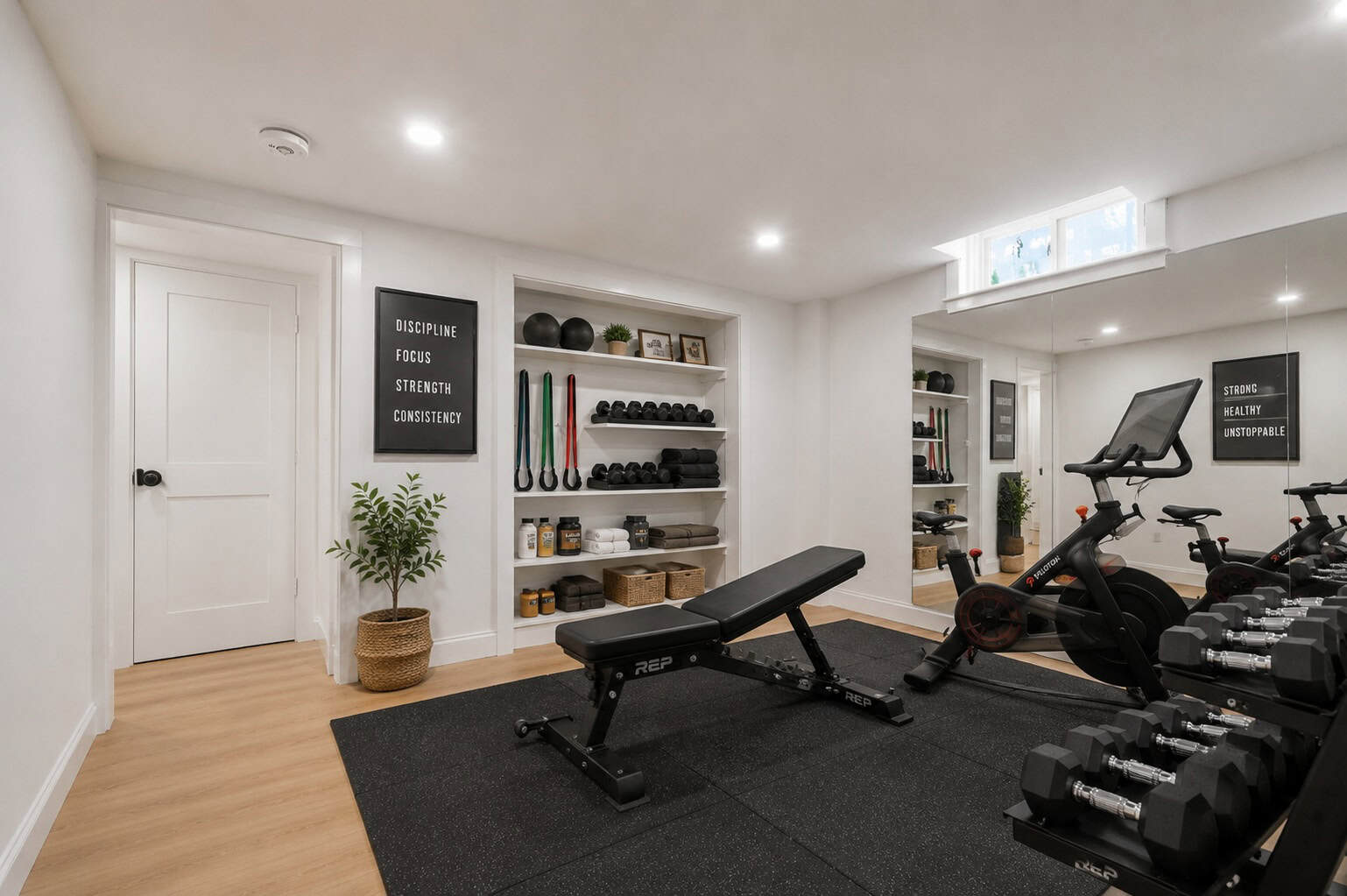 39 Anstead Cres basement gym laura mcbride ajax realtor