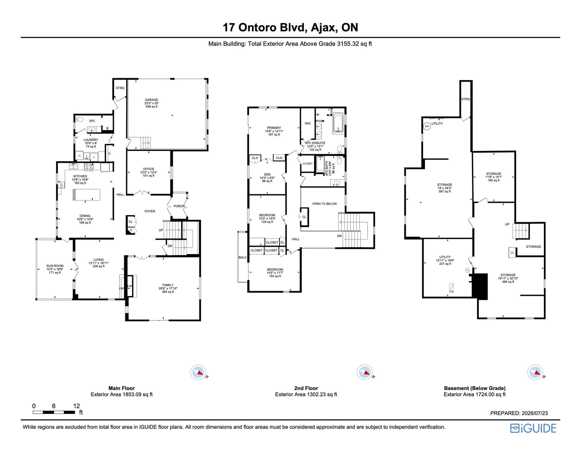 Image of floor plans for 17 Ontoro Blvd Ajax listed by Laura McBride Top Ajax Realtor